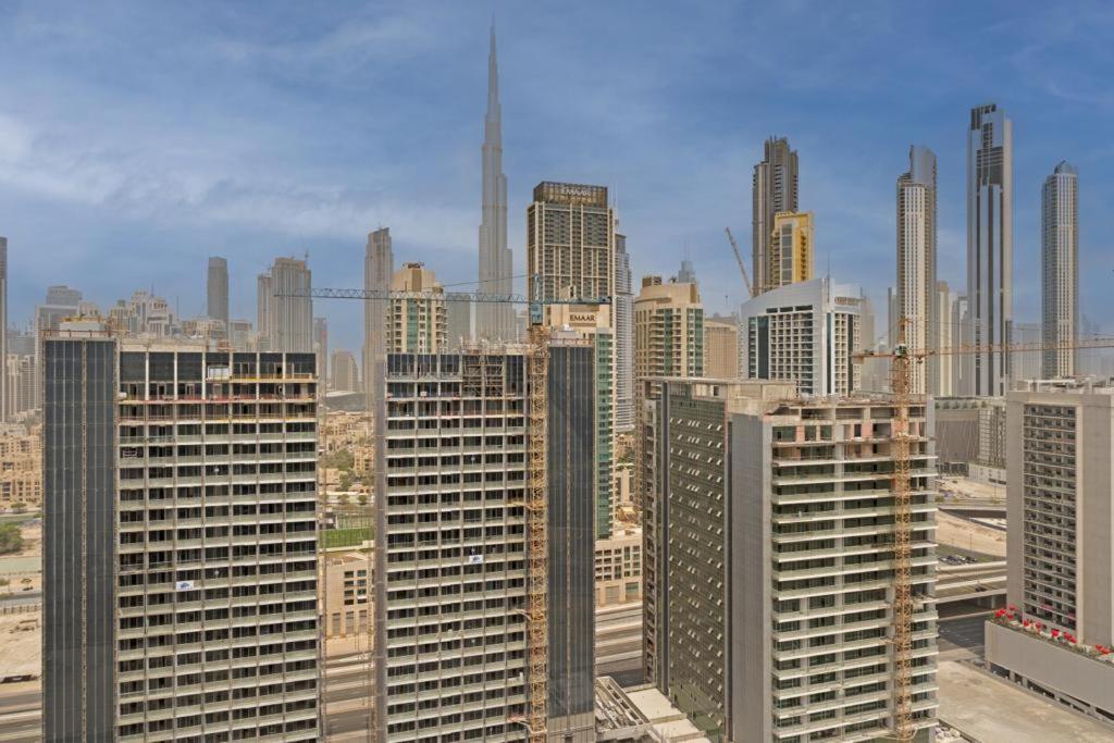 Fantastic One Bedroom Apartment With Burj-Khalifa View Dubai Exterior foto